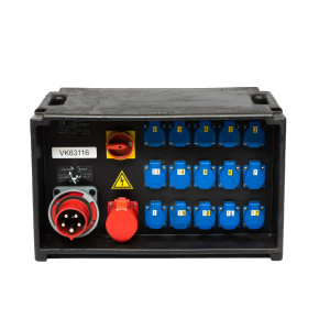 Verdeelkast 63A met Diff automaten